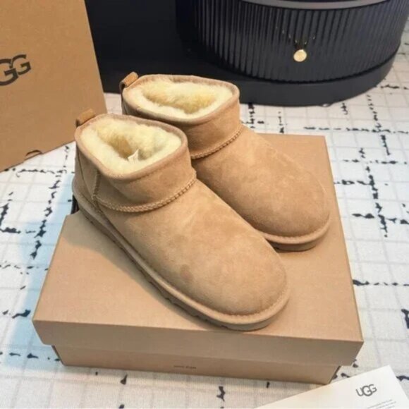 UGG Classic Ultra Mini Boots chestnut - Picture 3 of 7